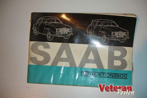 Instruktionsbog til Saab 96 